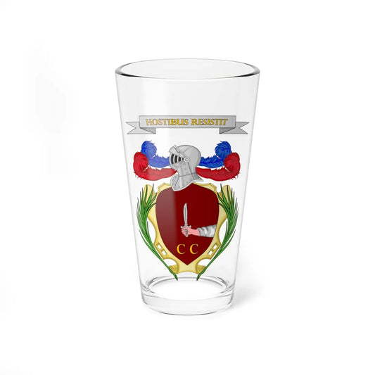Casalgrasso-Stemma (Italy) (Coat of Arms) Pint Glass 16oz 16oz - Go Mug Yourself