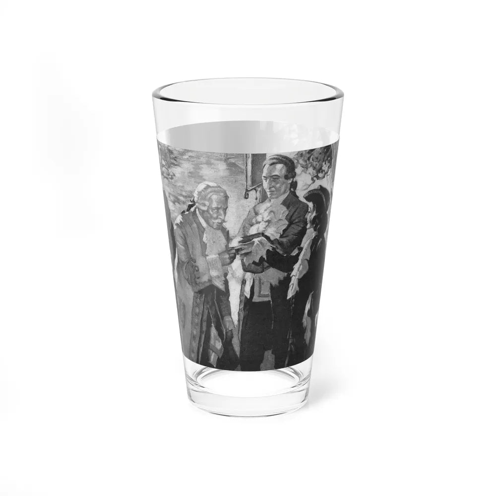 Casanova's Women - Henriette, Liberty magazine, September 18, 1937 (Magazine Illustration) Pint Glass 16oz-Go Mug Yourself