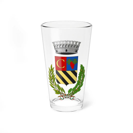 Casasco-Stemma (Italy) (Coat of Arms) Pint Glass 16oz 16oz - Go Mug Yourself