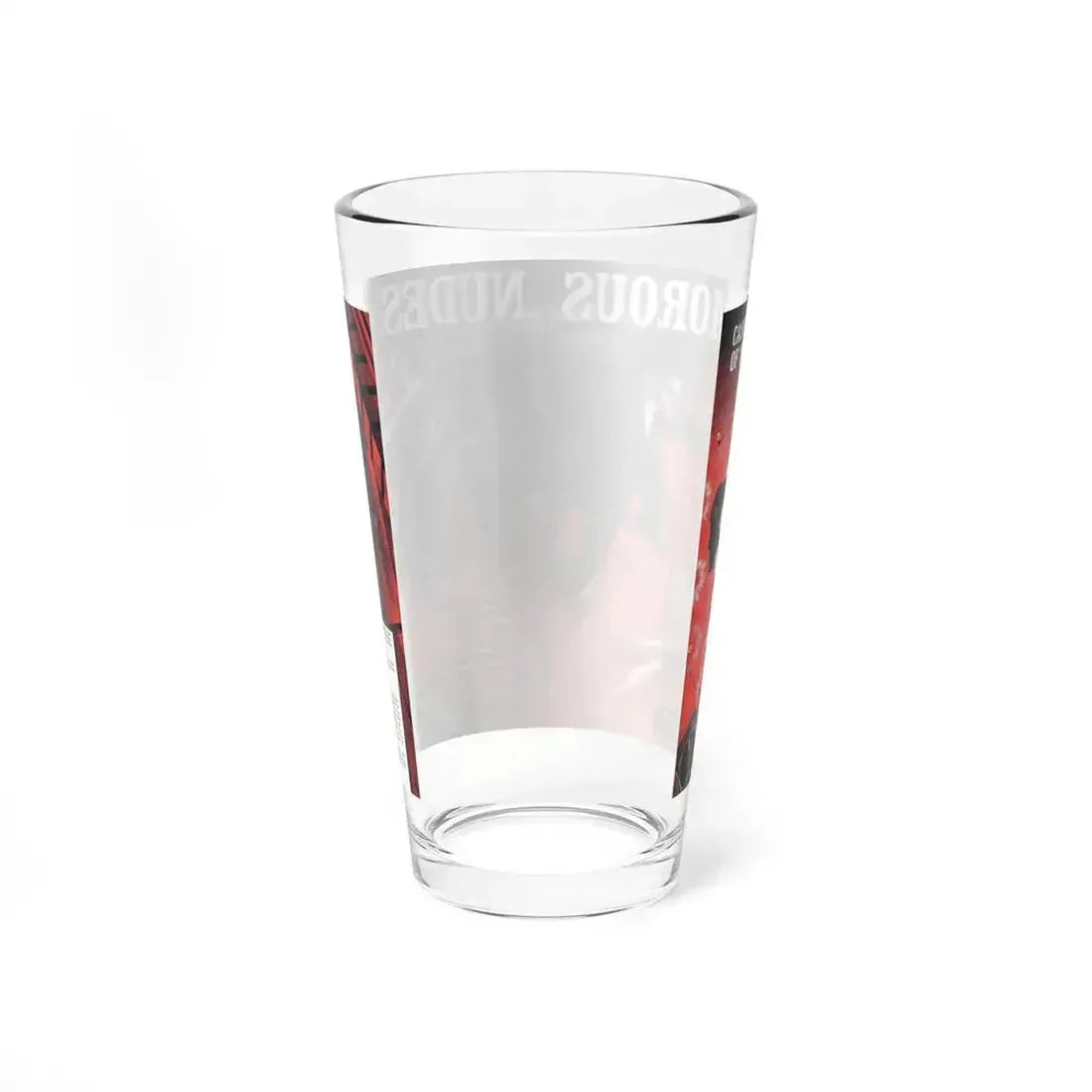 Case of the Amorous Nudes, Stag magazine, December 1963 (Magazine Illustration) Pint Glass 16oz - Go Mug Yourself