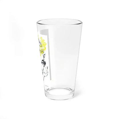 Cash, etc, Woman's Day, December 1955 (Magazine Illustration) Pint Glass 16oz - Go Mug Yourself