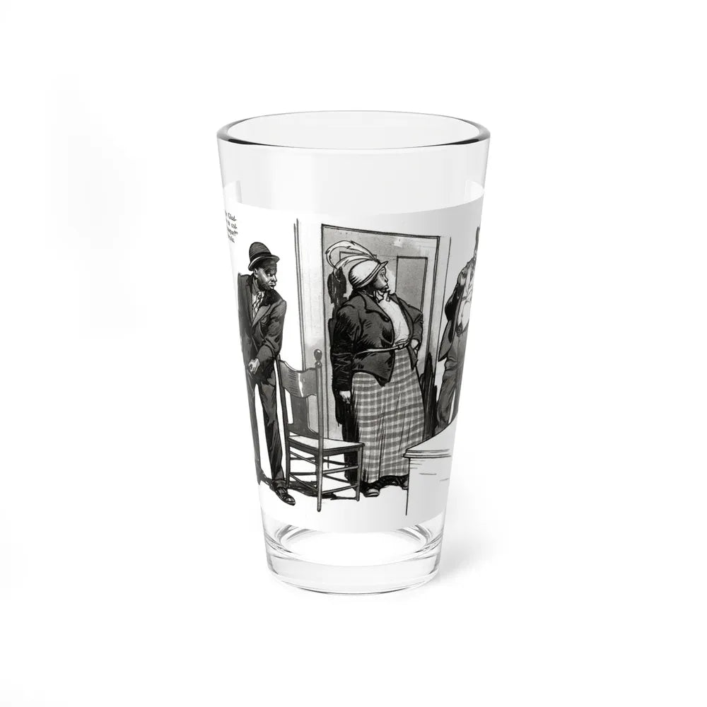 Cash Money for Casualties (2), Redbook magazine, December 1932 (Magazine Illustration) Pint Glass 16oz-16oz-Go Mug Yourself