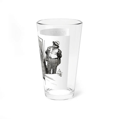 Cash Money for Casualties (2), Redbook magazine, December 1932 (Magazine Illustration) Pint Glass 16oz-Go Mug Yourself