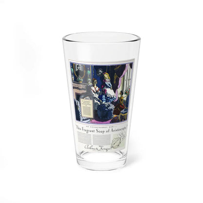 Cashmere Bouquet advertising art (Magazine Illustration) Pint Glass 16oz-16oz-Go Mug Yourself