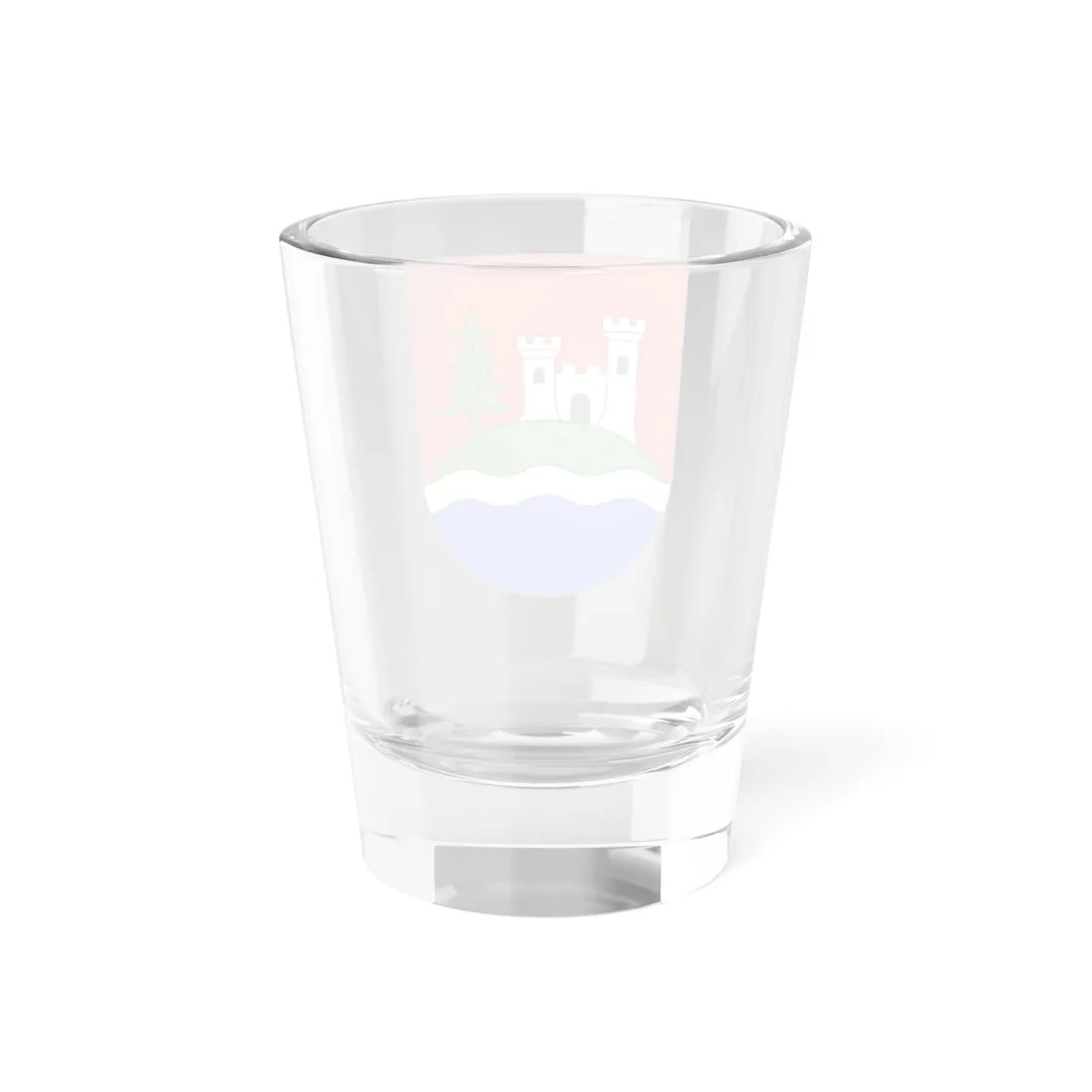 Caslano-coat of arms (Switzerland) (Coat of Arms) Shot Glass 1.5oz - Go Mug Yourself