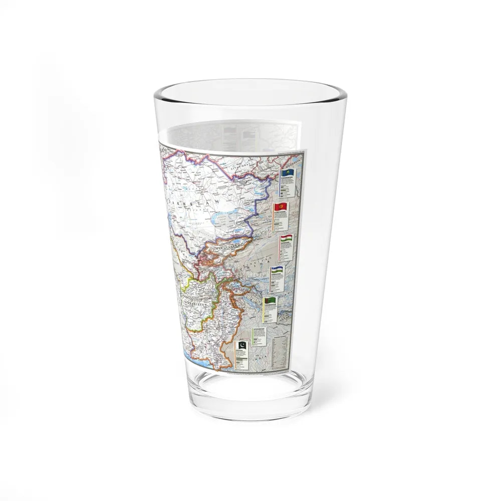 Caspian Region- Promise and Peril (1999) (Map) Pint Glass 16oz-Go Mug Yourself