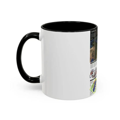 Caspian Sea (1999) (Map) Accent Coffee Mug - Go Mug Yourself