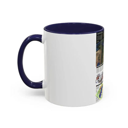 Caspian Sea (1999) (Map) Accent Coffee Mug - Go Mug Yourself