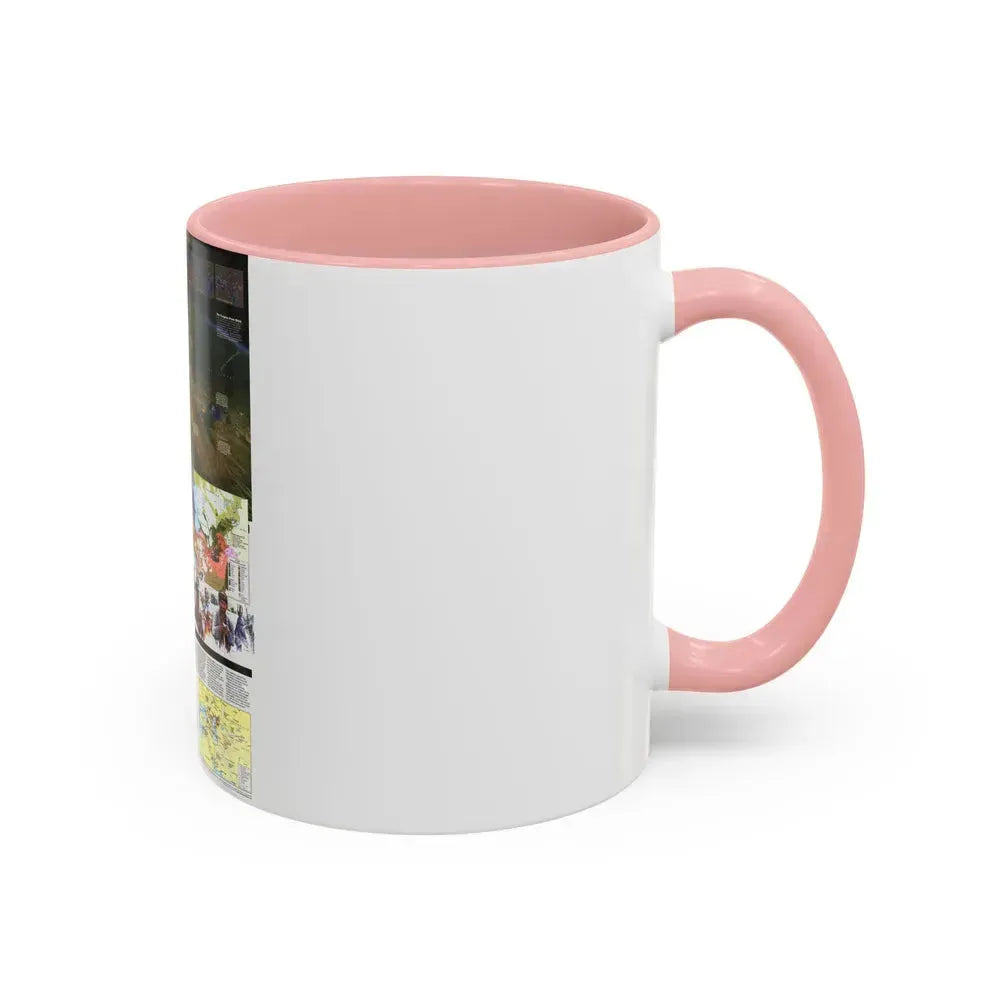 Caspian Sea (1999) (Map) Accent Coffee Mug - Go Mug Yourself
