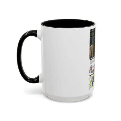 Caspian Sea (1999) (Map) Accent Coffee Mug - Go Mug Yourself