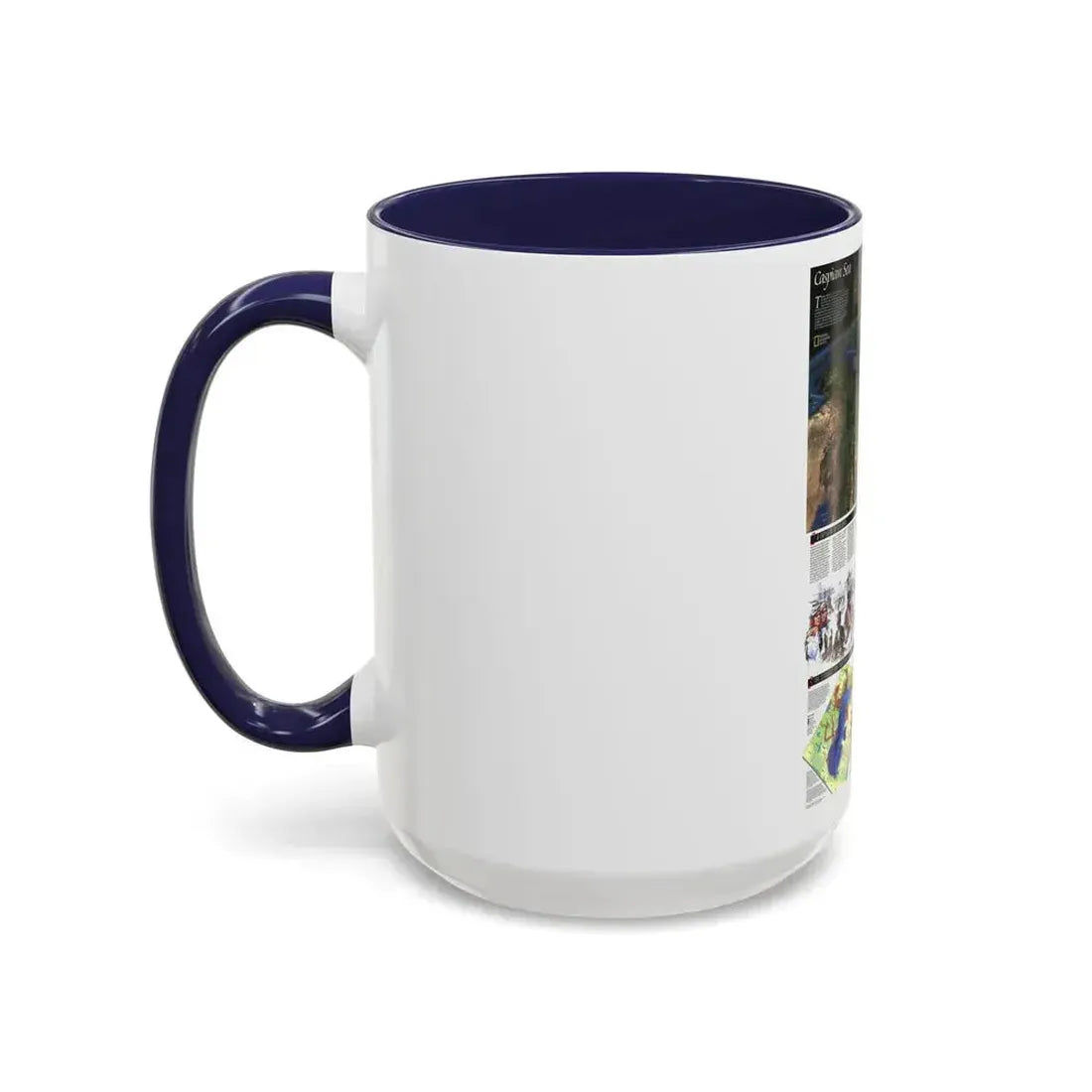 Caspian Sea (1999) (Map) Accent Coffee Mug - Go Mug Yourself