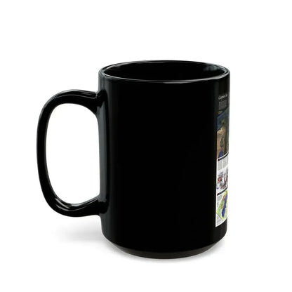 Caspian Sea (1999) (Map) Black Coffee Mug - Go Mug Yourself