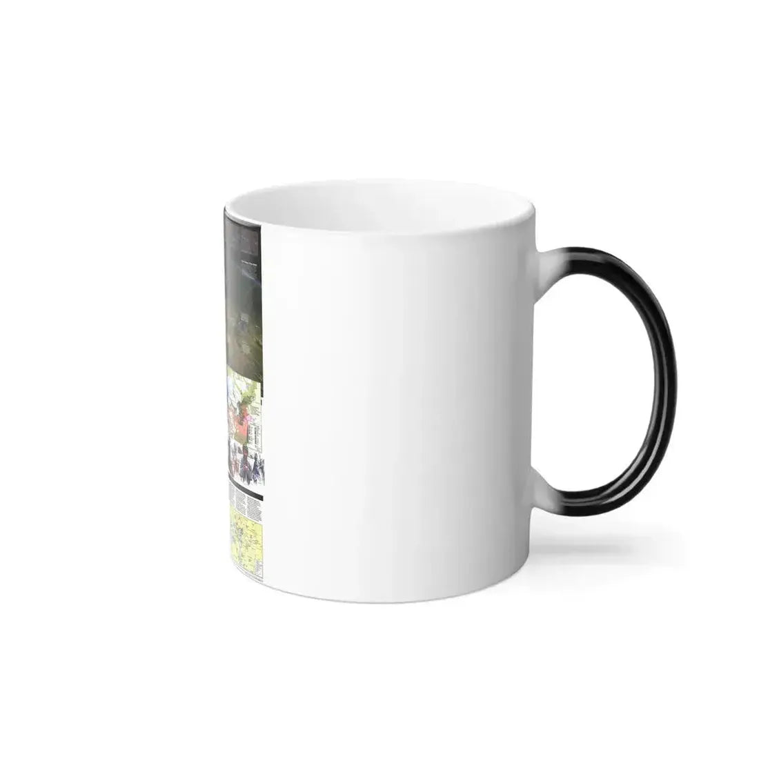 Caspian Sea (1999) (Map) Color Changing Mug 11oz - Go Mug Yourself