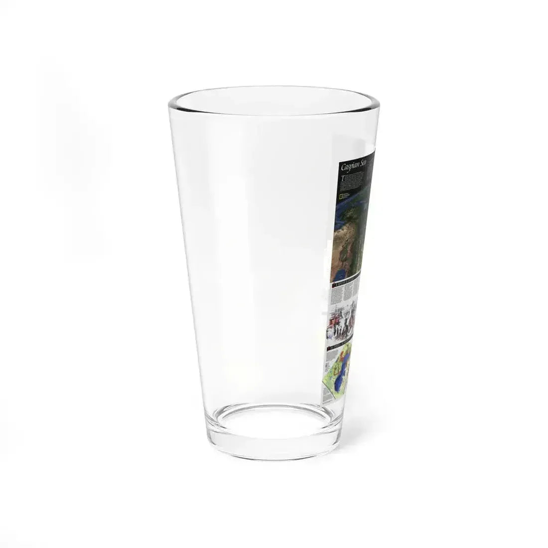 Caspian Sea (1999) (Map) Pint Glass 16oz - Go Mug Yourself