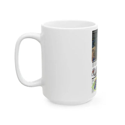 Caspian Sea (1999) (Map) White Coffee Mug - Go Mug Yourself