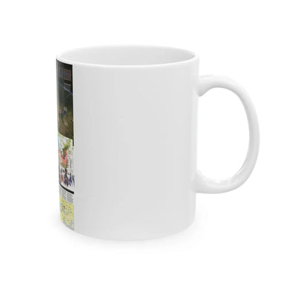 Caspian Sea (1999) (Map) White Coffee Mug-Go Mug Yourself