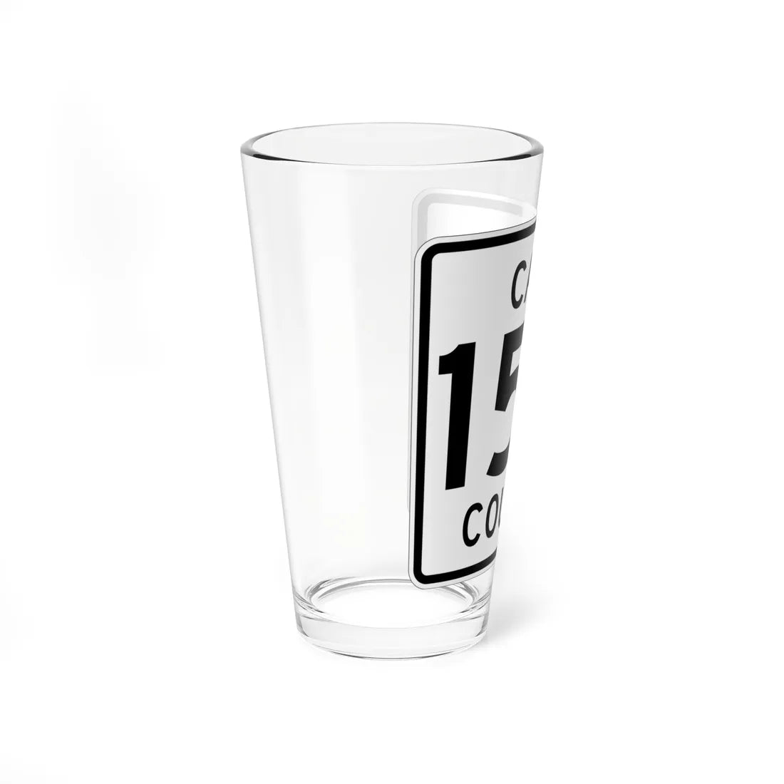 Cass County 150 MN (Minnesota) (Road Sign) Pint Glass 16oz - Go Mug Yourself