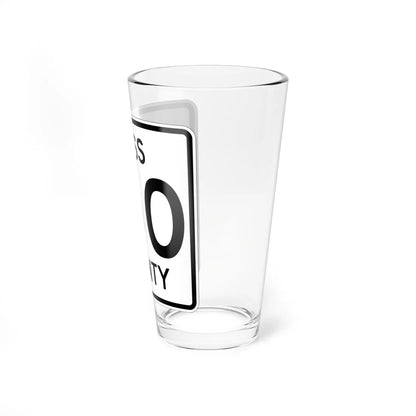 Cass County 150 MN (Minnesota) (Road Sign) Pint Glass 16oz - Go Mug Yourself
