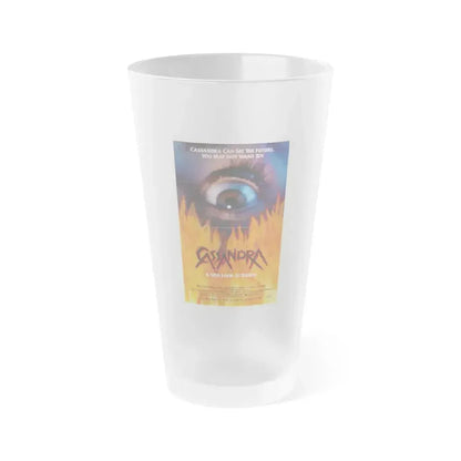 CASSANDRA 1987 Movie Poster - Frosted Pint Glass 16oz 16oz Frosted - Go Mug Yourself