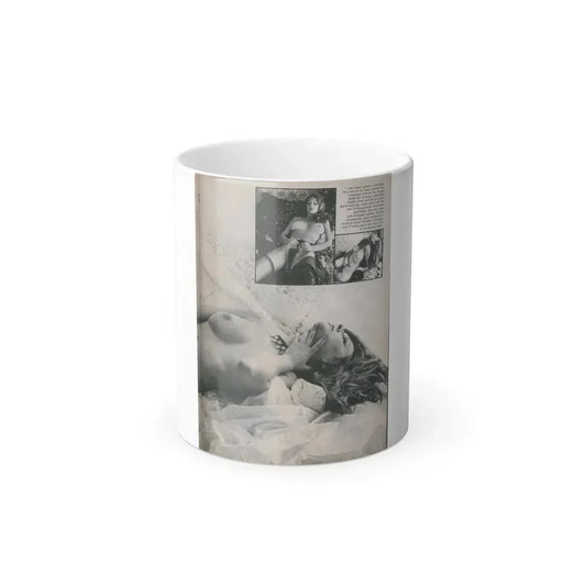 Cassandra Peterson #123 - Cavalcade July '75 (Vintage Female Icon) Color Changing Mug 11oz 11oz - Go Mug Yourself