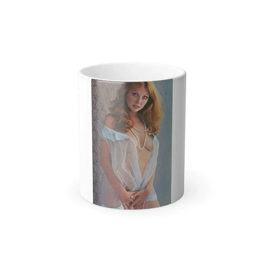 Cassandra Peterson #132 - Game June '75 (Vintage Female Icon) Color Changing Coffee Mug 11oz - Go Mug Yourself