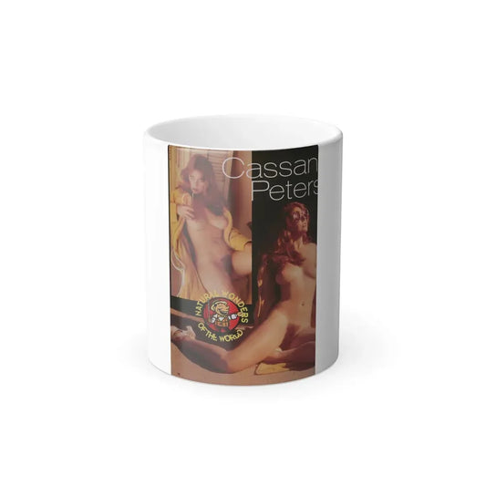 Cassandra Peterson #133 - Nude Photos (Vintage Female Icon) Color Changing Coffee Mug 11oz - Go Mug Yourself