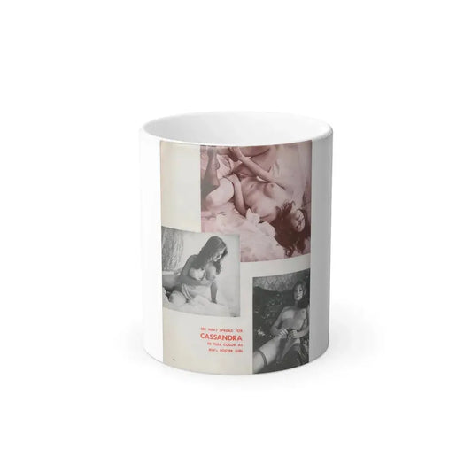 Cassandra Peterson #142 - Modern Man May '75 (Vintage Female Icon) Color Changing Mug 11oz 11oz - Go Mug Yourself