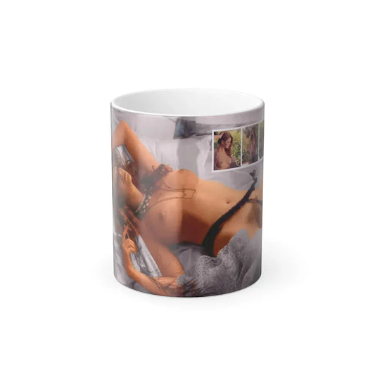 Cassandra Peterson #147 - Nude (Vintage Female Icon) Color Changing Coffee Mug 11oz - Go Mug Yourself