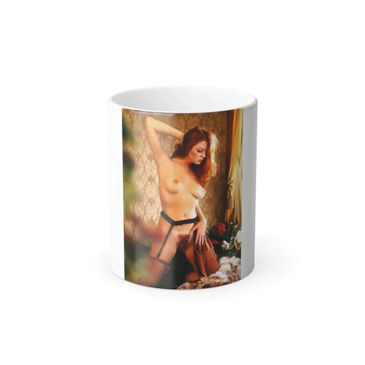 Cassandra Peterson #42 - Nude (Vintage Female Icon) Color Changing Coffee Mug 11oz - Go Mug Yourself