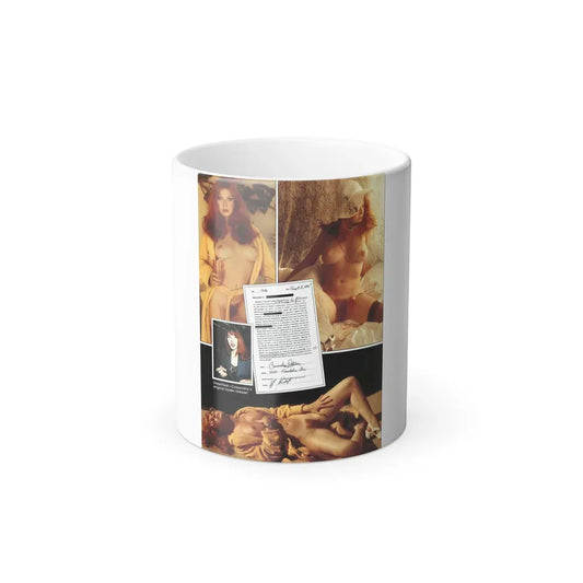 Cassandra Peterson #57 - Nude (Vintage Female Icon) Color Changing Coffee Mug 11oz - Go Mug Yourself