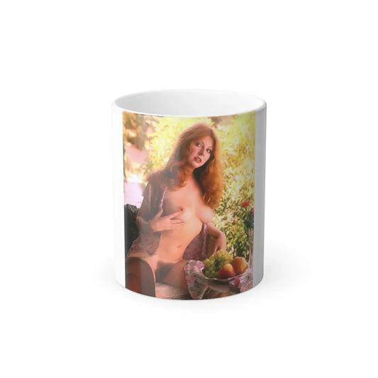 Cassandra Peterson #73 - Nude (Vintage Female Icon) Color Changing Coffee Mug 11oz - Go Mug Yourself