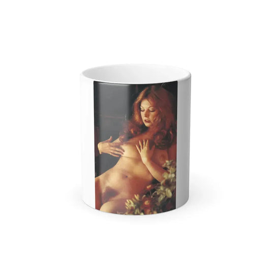 Cassandra Peterson #85 - Nude (Vintage Female Icon) Color Changing Coffee Mug 11oz - Go Mug Yourself
