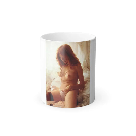 Cassandra Peterson #92 - Nude (Vintage Female Icon) Color Changing Coffee Mug 11oz - Go Mug Yourself