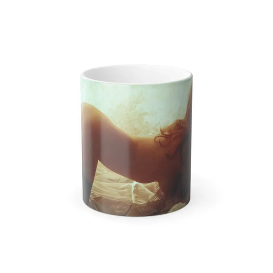 Cassandra Peterson #93 - Nude (Vintage Female Icon) Color Changing Coffee Mug 11oz - Go Mug Yourself