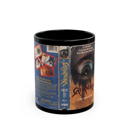 CASSANDRA (VHS COVER) - Black Coffee Mug-11oz-Go Mug Yourself