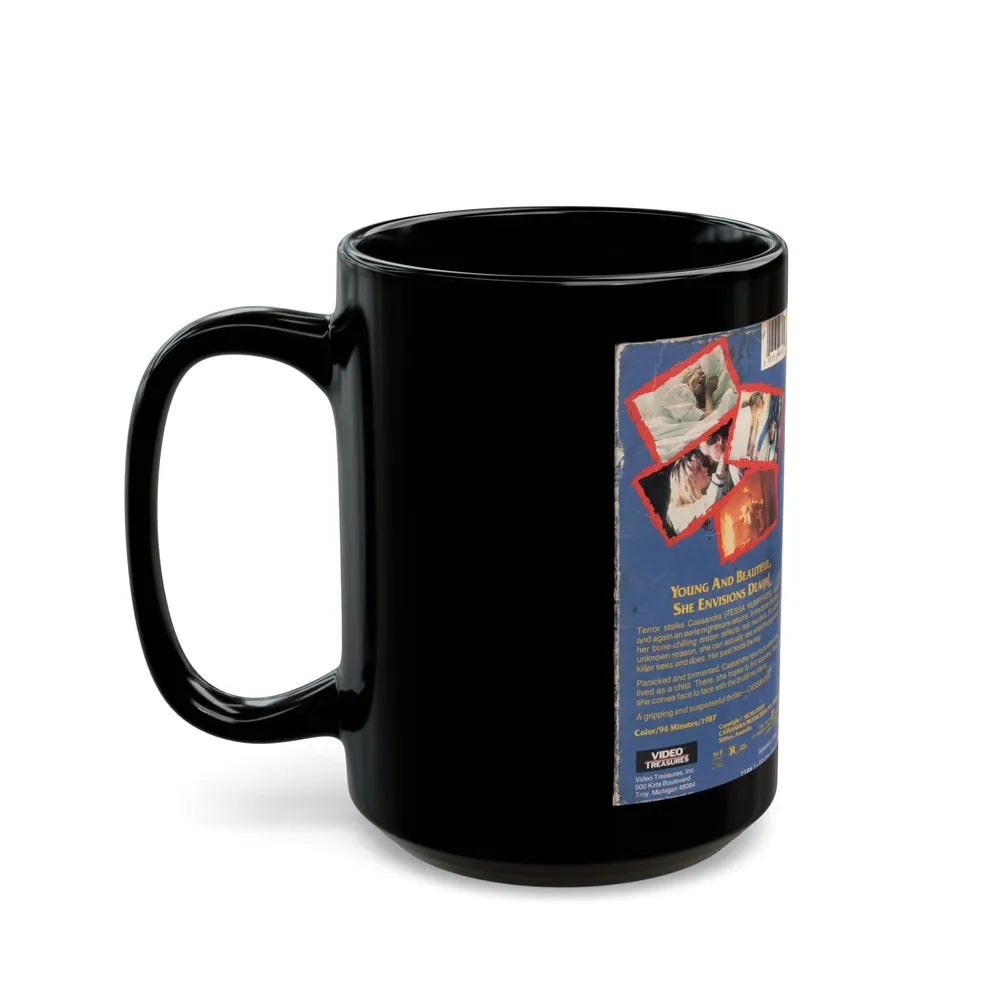 CASSANDRA (VHS COVER) - Black Coffee Mug-Go Mug Yourself