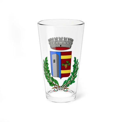Cassinasco-Stemma (Italy) (Coat of Arms) Pint Glass 16oz 16oz - Go Mug Yourself