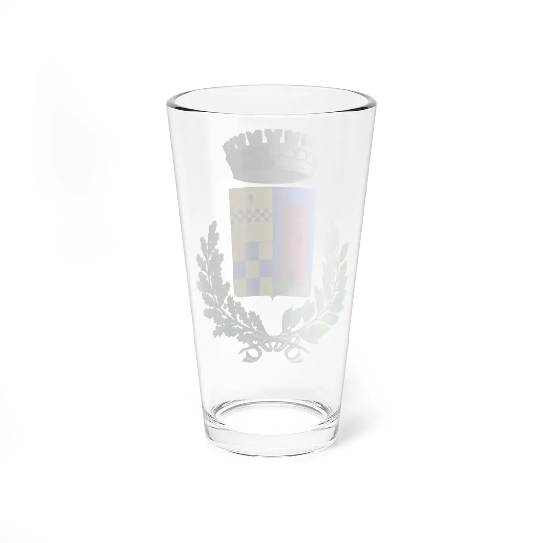 Cassinelle-Stemma (Italy) (Coat of Arms) Pint Glass 16oz - Go Mug Yourself