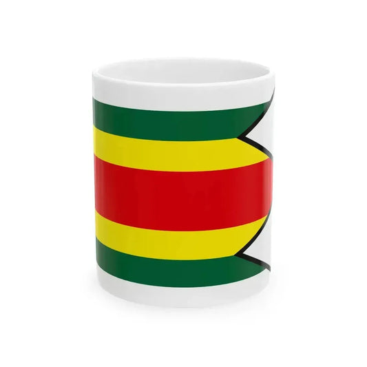 Casta Pezinok Flag (Slovakia) White Coffee Mug 11oz - Go Mug Yourself