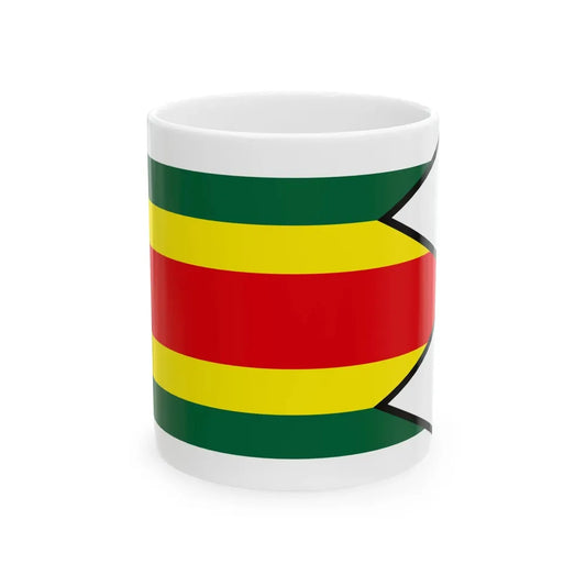 Casta Pezinok Flag (Slovakia) White Coffee Mug 11oz - Go Mug Yourself