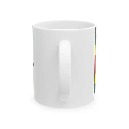 Casta Pezinok Flag (Slovakia) White Coffee Mug - Go Mug Yourself