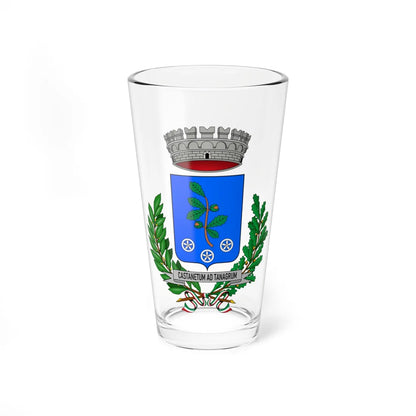 Castagnito-Stemma (Italy) (Coat of Arms) Pint Glass 16oz 16oz - Go Mug Yourself