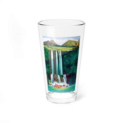 Castaway Cowboy, Theatrical Poster Illustration (Walt Disney, 1974) (Magazine Illustration) Pint Glass 16oz-16oz-Go Mug Yourself