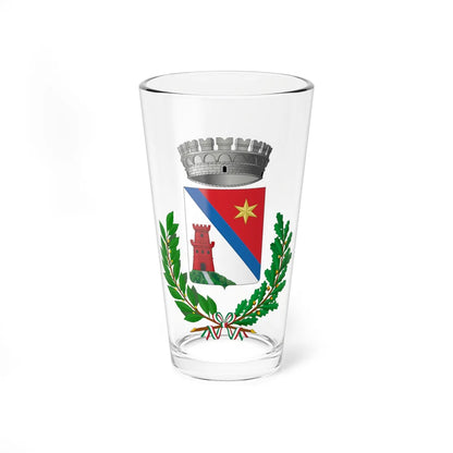 Castel di Lama-Stemma (Italy) (Coat of Arms) Pint Glass 16oz 16oz - Go Mug Yourself