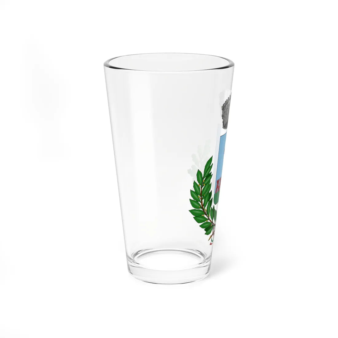 Castel Vittorio Stemma (Italy) (Coat of Arms) Pint Glass 16oz - Go Mug Yourself