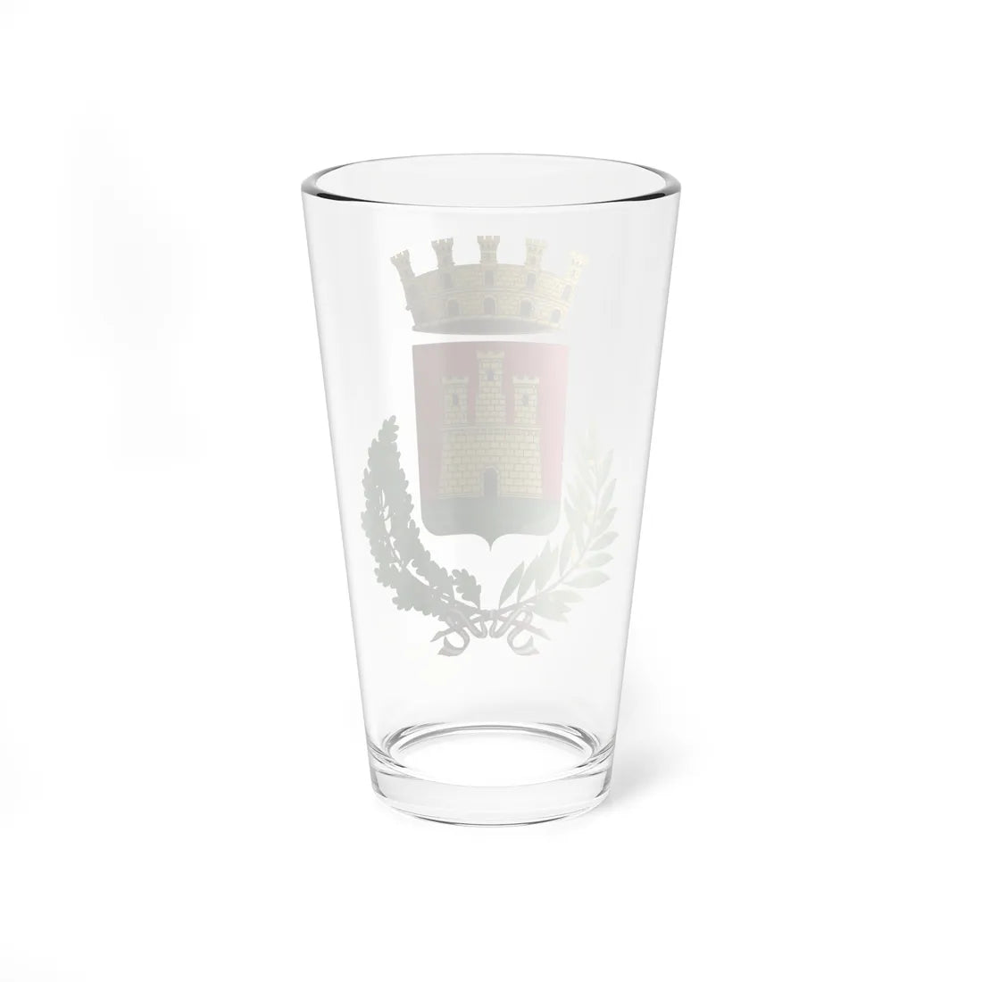 Castelfidardo-Stemma (Italy) (Coat of Arms) Pint Glass 16oz - Go Mug Yourself