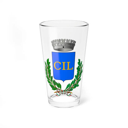 Castellino del Biferno-Stemma (Italy) (Coat of Arms) Pint Glass 16oz 16oz - Go Mug Yourself