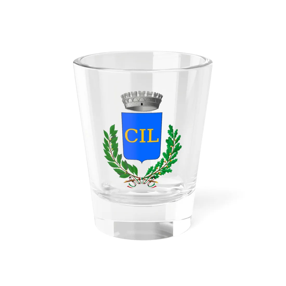 Castellino del Biferno-Stemma (Italy) (Coat of Arms) Shot Glass 1.5oz 1.5oz - Go Mug Yourself