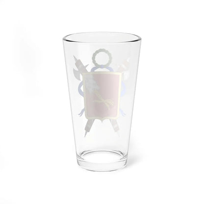 Castello dArgile-Stemma (Italy) (Coat of Arms) Pint Glass 16oz - Go Mug Yourself