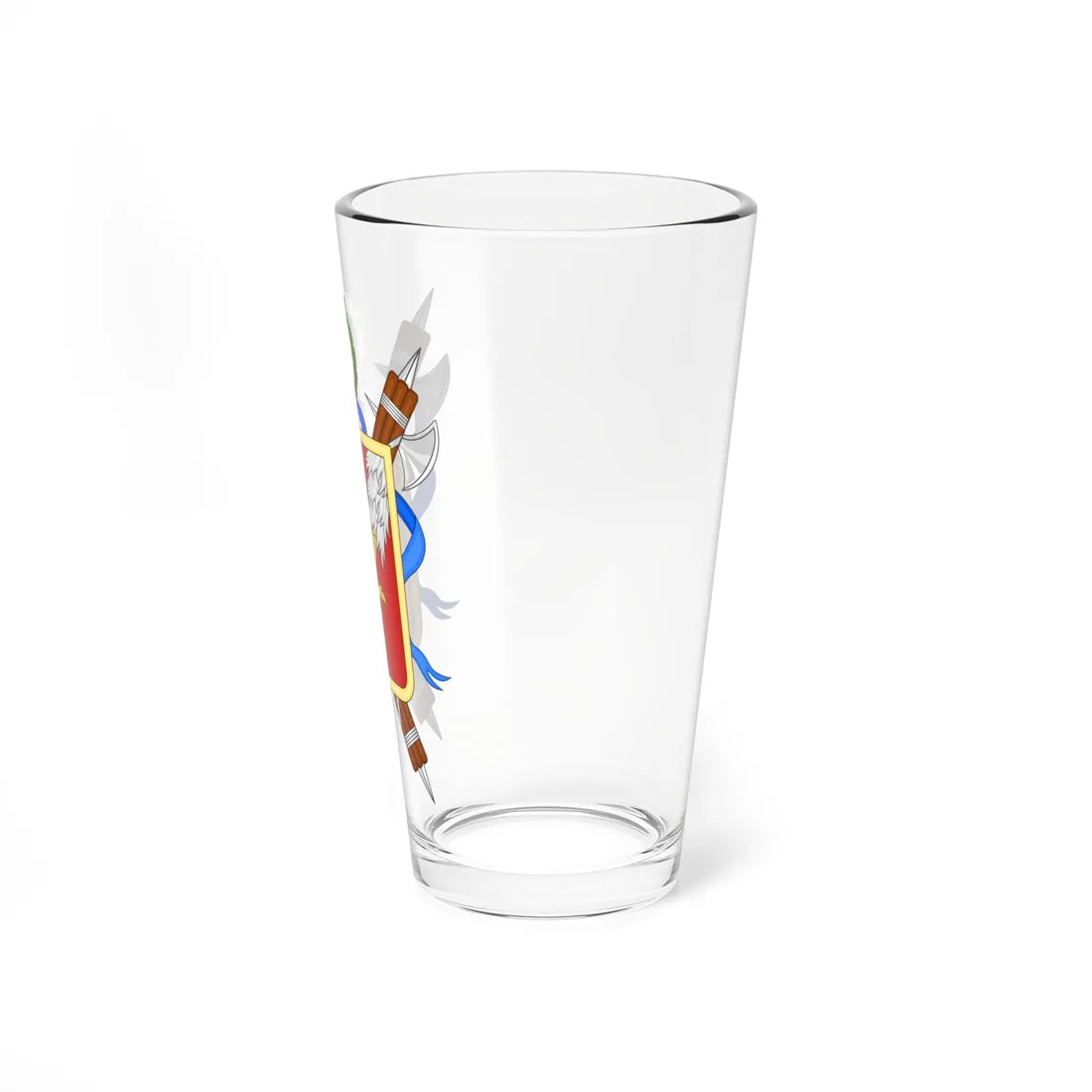 Castello dArgile-Stemma (Italy) (Coat of Arms) Pint Glass 16oz - Go Mug Yourself